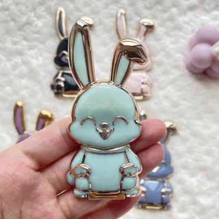 เคส TPU สำหรับ realme C21y C25y C12 C15 C25 C11 ฝาหลัง กันกระแทก ขาตั้ง กระต่าย ตั้งได้ เคสโทรศัพท์