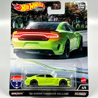 Hotwheels Premium | Dodge Charger Hellcat สเกล 1:64