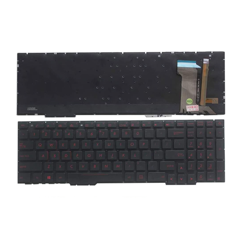 Asus GL553 Series GL553V GL553VW ZX553VD ZX53V FX553VD FX53VD FX753VD FZ53V ZX73 Backlight keyboard 