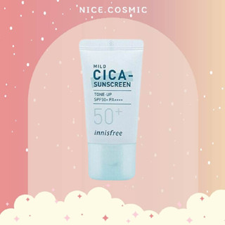 Innisfree Mild Cica Suncreen Tone-up SPF50+ PA++++ 20ml