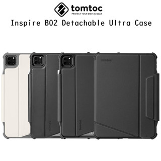 Tomtoc Inspire B02 Detachable Ultra Case เคสกันกระแทกเกรดพรีเมี่ยม เคสสำหรับ iPad Pro11 18-22