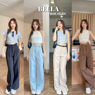 BELLA TROUSERS : กางเกงขายาวทรงกระบอก✨