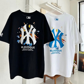 พร้อมส่ง🧸เสื้อยืดโอเวอร์ไซส์ MLB V.6