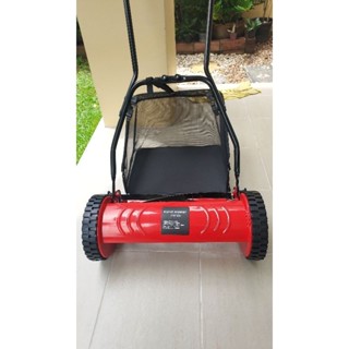 Reel Mower เครื่องตัดหญ้า ไม่ใช้ไฟฟ้า-น้ำมัน ระบบเฟืองทด สำหรับหญ้าสั้น2-5ซม. รอบการตัดบ่อยๆ1-2ครั้ง/wk ปลอดภัยสูง