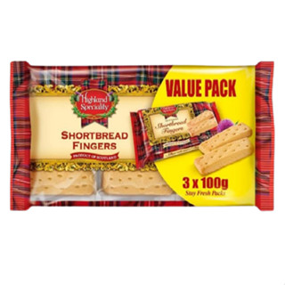 Highland Speciality - Shortbread fingers 300g