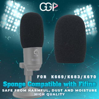 [กรุงเทพฯ ด่วน 1 ชั่วโมง] Sponge Compatible with Fifine USB Microphone (K669/K683/K670)