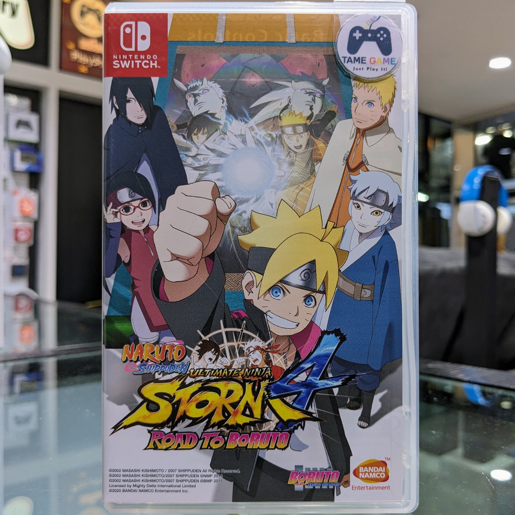 (ภาษาไทย) มือ2 Nintendo Switch Naruto Shippuden Ultimate Ninja Storm 4 Road to Boruto เกมNintendoSwitch มือสอง