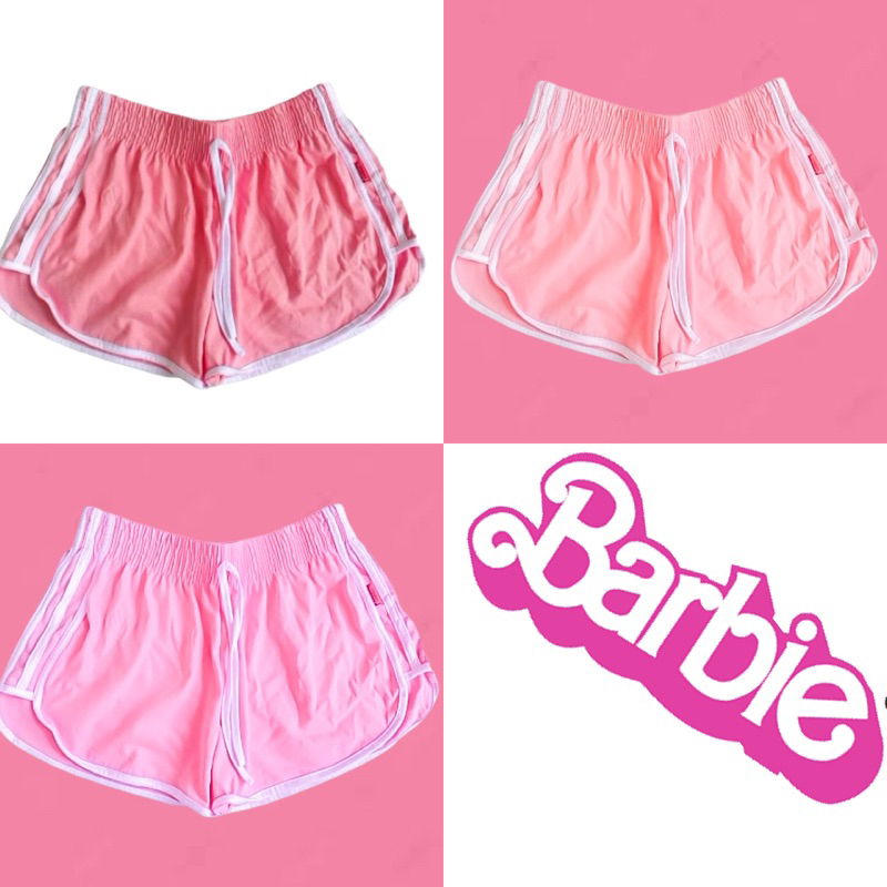The lady กางเกงขาสั้น สายฝอ. Barbie โทนชมพูวววว
