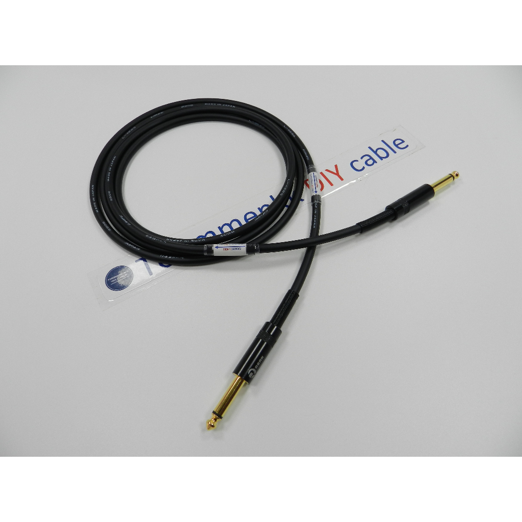สายสัญญาณเสียงรุ่นกลาง Canare L-4E6S  6.35 Ts mono to 6.35 Ts mono