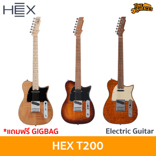 HEX T200 Electric Guitar with Gigbag กีต้าร์ไฟฟ้า แถมฟรี Gigbag