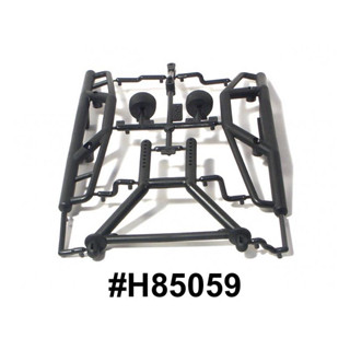 HPI 85059 BUMPER SET/LONG BODY MOUNT SET (SAVAGE X 4.6)