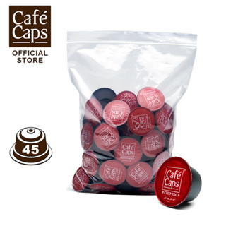 Cafecaps DG IN 45 -Coffee Nescafe Dolce Gusto Intenso (1ถุงX45แคปซูล) -กาแฟคั่วเข้มใช้ได้กับเครื่อง Dolce Gusto เท่านั้น