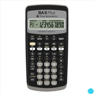 BA II Plus โฉมใหม่ เครื่องคิดเลขการเงิน Texas Instruments ของแท้ ของใหม่ ประกันศูนย์