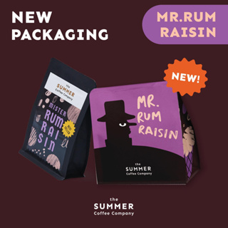 The Summer Coffee Company เมล็ดกาแฟคั่ว Mr.Rum Raisin