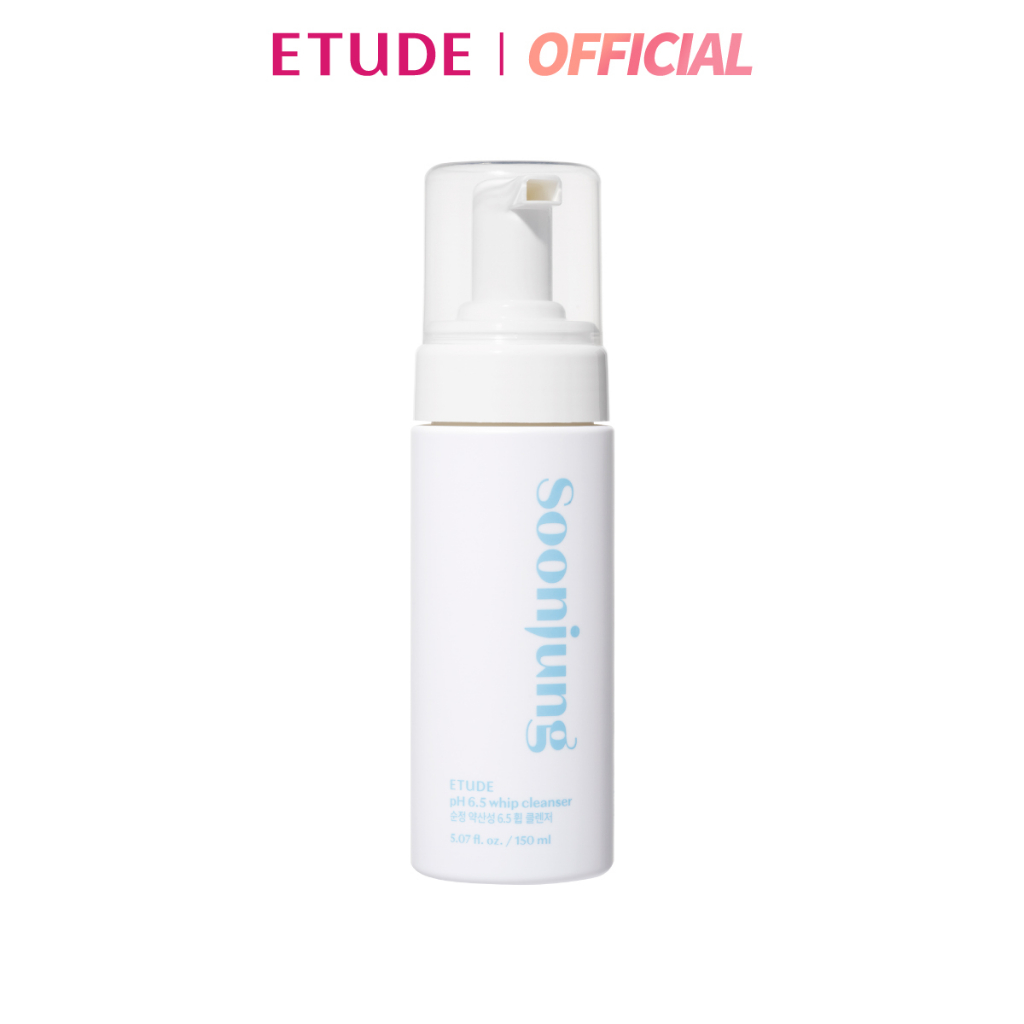 [NEW] ETUDE  Soon Jung pH 6.5 Whip Cleanser (150 ml) อีทูดี้ โฟมล้างหน้า