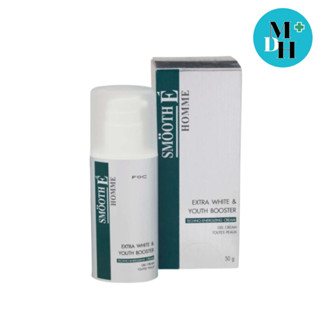 Smooth E Homme Extra White Youth Booster Gel Cream 50 กรัม (1 กล่อง). 06676