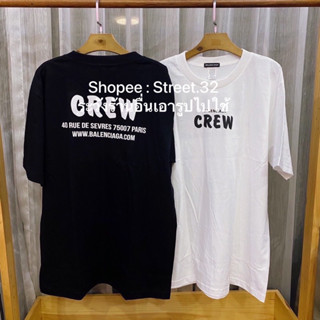 Street.32 เสื้อยืด แขนสั้น สกรีนลาย งานไทยคุณภาพดี งานสวย ไม่มีตะเข็บข้าง ถ่ายจากรูปสินค้าจริง Ba Crew