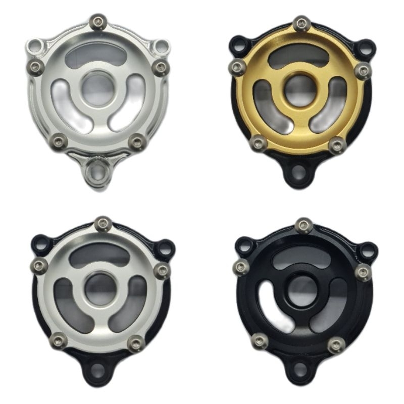 #SR400ฝาปิดกรองน้ำมันเครื่อง K ใส่ YAMAHA SR400