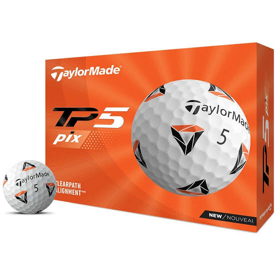 ลูกกอล์ฟ TaylorMade TP5 Pix และ TP5x ของแท้