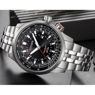 Brand new 45mm CITIZEN Eco-Drive GMT Pilot Promaster BJ7071-54E MENS WATCH