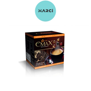 S.O.M CMAX เอสโอเอ็ม ซีแมคซ์ กาแฟเพื่อสุขภาพ สารสกัดจากถั่งเช่าและโสมเกาหลี [12 ซอง]