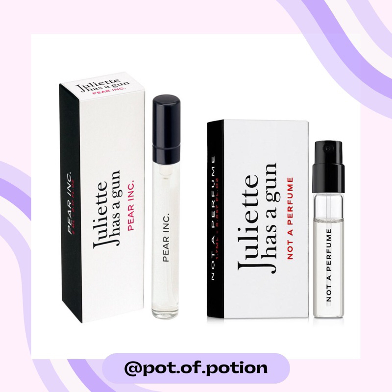 พร้อมส่ง Juliette has a gun — * vial * Not a perfume / Pear INC