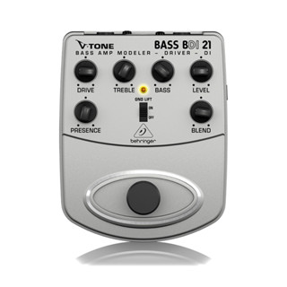 เอฟเฟ็คเบส BEHRINGER BDI21 V-Tone Bass Bass Amp Modeler/Direct Recording Preamp/DI Box,