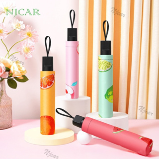 NJCAR ร่มกันแดด uv สีน่ารัก ร่มกันฝน ร่มกันUV ร่มกันยูวี ร่มพับได้ ร่มพับ ร่ม uv Umbrella