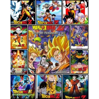 รวมการ์ตูน Dragonball Z  the movie รวม 11 ชุด ภาพ HD master เสียงพากย์ไทย สำหรับทีวีที่มีช่องเสียบ USB เท่านั้น