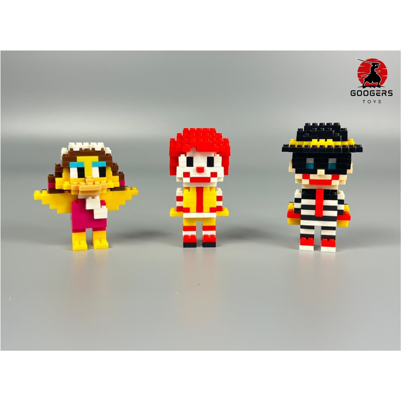 โมเดล Mcdonald Ronald & Friends ได้ทั้ง 3 ตัว