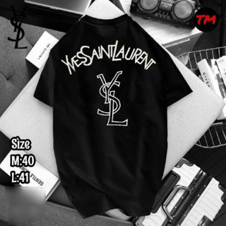 yves saint laurent เสื้อยืดแขนสั้น