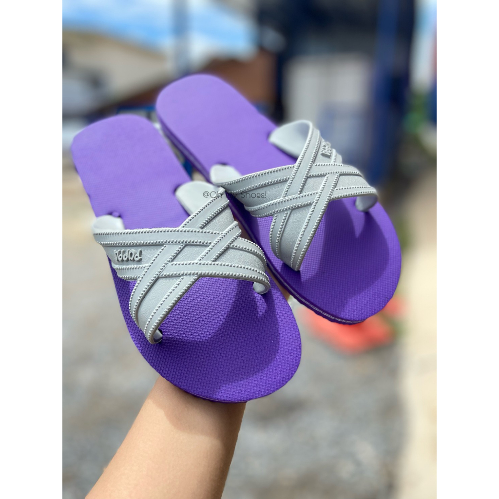 🌟ลูกค้าใหม่ 1 บาท💯PUPPA รองเท้าแตะสวม สีทูโทน เบอร์ 9-11 เบาใส่สบาย แห้งเร็ว