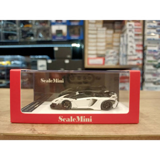 Scale Mini LB Silhouette Aventador GT EVO White 1:64