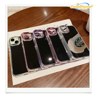 ✨ส่งของขวัญ✨เคส for iPhone 11 14 Pro Max Case for iPhone 12 13 ป้องกันการตก การป้องกัน พื้นผิวกระจก ระดับสูง เรียบง่าย