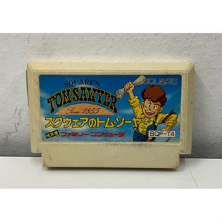 ตลับแท้ [FC] [0387] Square no Tom Sawyer (Japan) (SQF-T4) Famicom