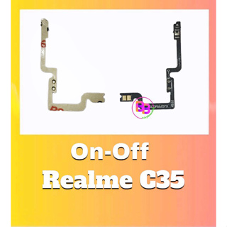 แพรเปิดปิด RealmeC35 สวิตซ์เปิดปิด RealmeC35 On-off RealmeC35 แพรปุ่มพาวเวอร์ C35 สินค้าพร้อมส่ง