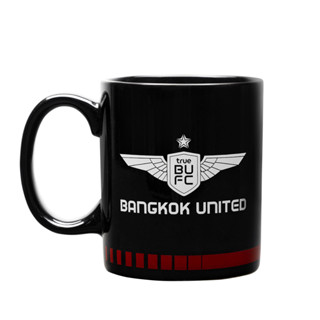 แก้วน้ำสีดำ แถบแดง TRUE BANGKOK UNITED 2022/2023 MUG