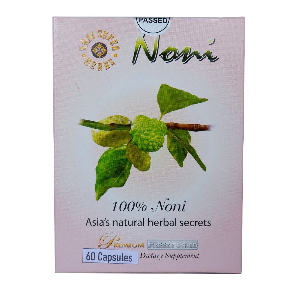 Thai Freeze Dry/ Noni 60 Vegetarian Capsules 330mg / ลูกยอแคปซูล