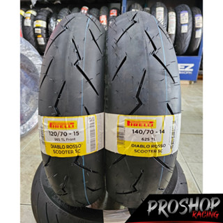 ยาง Pirelli Rosso scooter SC สำหรับ Xmax Forza350 ADV350