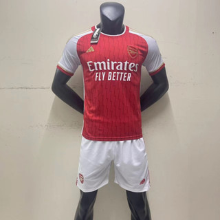 เสื้อกีฬา ทีม ArS RED ปี2023/24 ชุดฟุตบอลผู้ชาย ซื้อครั้งเดียวได้ทั้งชุด (เสื้อ + กางเกง) รุ่นใหม่ล่าสุด ราคาถูก