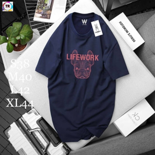 lifework เสื้อยืดแขนสั้น