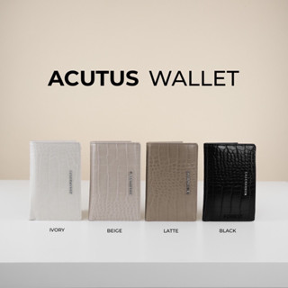 (ใส่โค้ด DBASMD ลด 124.-) Acutus Wallet with Box กระเป๋าสตางค์ใบกลาง