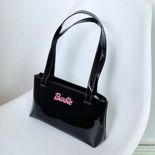 MOUSOON Barbie bag กระเป๋าแฟชั่น ญ ลำลอง โฮโบ ทรงพระจันทร์เสี้ยว แนวเกาหลี แมทช์ง่าย ความจุใหญ่ กระเป๋าสะพายไหล่