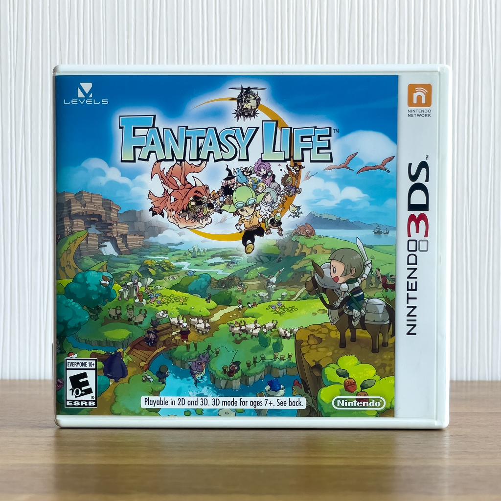 ตลับแท้ Nintendo 3DS : Fantasy Life มือสอง โซน US