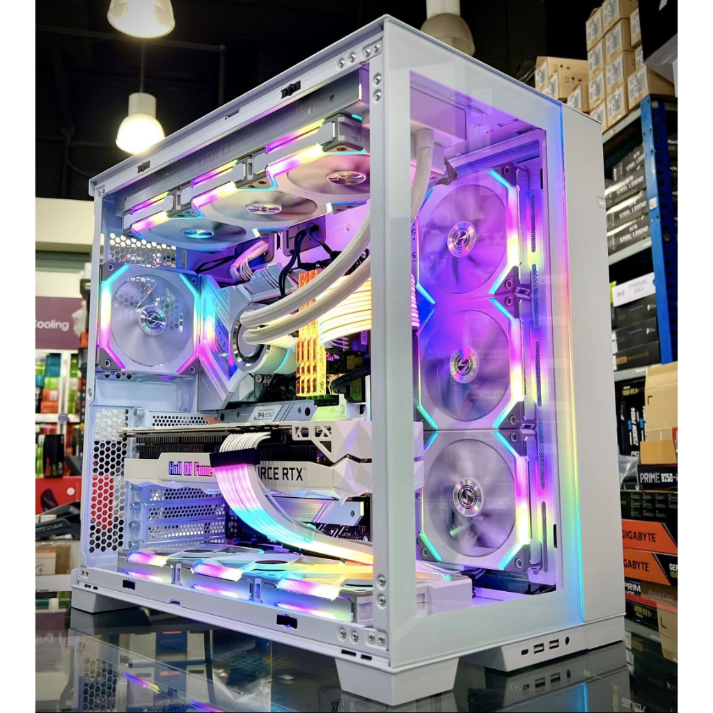 คอมพิวเตอร์ประกอบ LIANLI O11 EVO WHITE Set INTEL i9-12900K