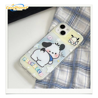 ✨ส่งของขวัญ✨เคส for iPhone 11 14 Pro Max Case for iPhone 12 13 ป้องกันการตก การป้องกัน การ์ตูน พื้นผิวกระจก เลเซอร์