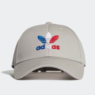 หมวกพร้อมส่ง ADIDAS ORIGINALS CLASSIC TREFOIL BASEBALL CAP IN GREY ของแท้ 100%