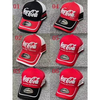 Coca-Cola หมวกแก็ปสไตล์วินเทจงานปักเท่ๆ สินค้าพร้อมส่งทุกใบ มีทั้งหมด5ลาย ✨