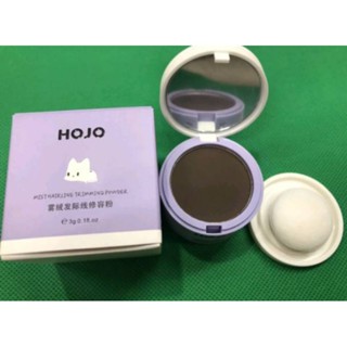 ปิดเหม่ง ผมบาง HOJO MIST HAIRLINE TRIMMING POWDER .ช่วยให้ดูผมหนาขึ้นเบอร์03#DARK BROWN..