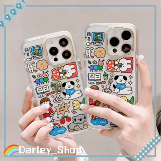 🔥สไตล์ใหม่🔥เคสไอโฟน iphone 11 14 Pro Max การ์ตูน กราฟ น่ารัก ป้องกันการตก เคส iphone 12 13 Pro Case for iPhone